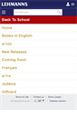 Mobile Screenshot of lehmanns.co.uk